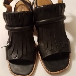 Bass Black Sandals